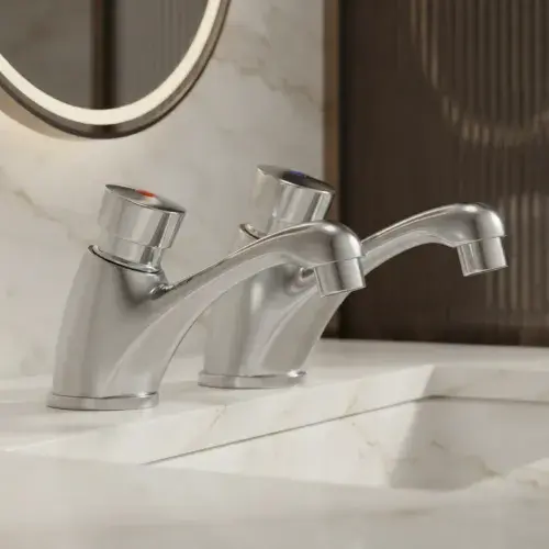 RAK Ceramics Non Concussive Basin Taps (pair)