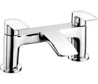 Reinforced Emery Round Double Ended Bath, Basin Unit, Close Coupled Toilet, Taps, Wastes