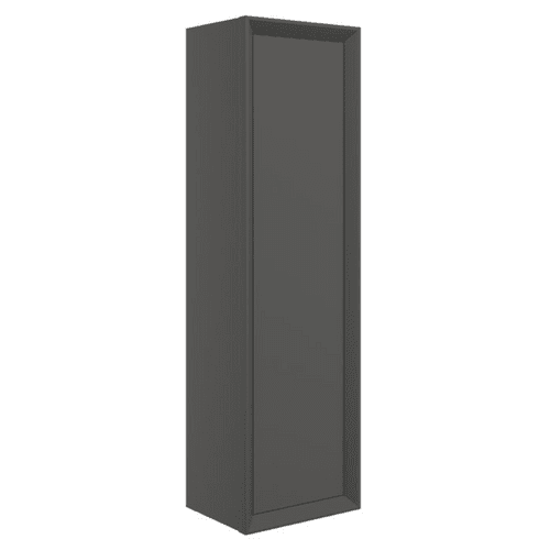 Riser 345mm Wall Hung 1 Door Tall Unit - Matt Clay