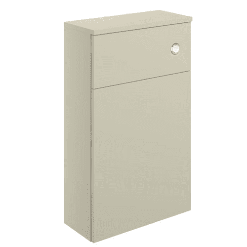 Riser 500mm Floor Standing WC Unit, Matt Cotton