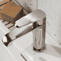 Rivermist Basin Mixer Tap,  Chrome, Modern Lever Style