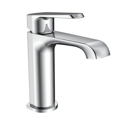 Rivermist Basin Mixer Tap, Chrome, Modern Lever Style