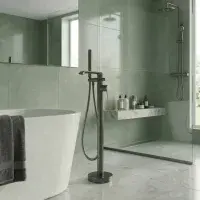 Rivermist Freestanding Bath Shower Mixer Tap - 5 Colours | Bathcenter