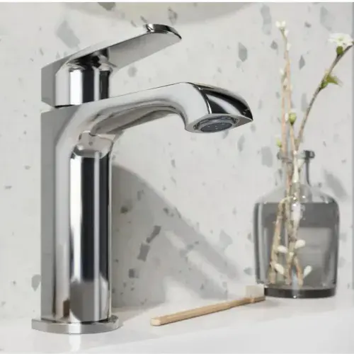 Rivermist Mono Basin Mixer Tap | WRAS Approved | Choice of 5 Luxury Finishes | Matching Waste