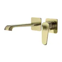 Rivermist Wall Mounted Basin Mixer Tap, Various Colours
