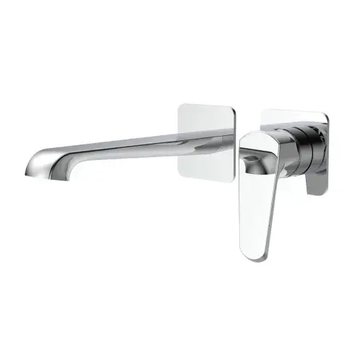 Rivermist Wall Mounted Basin Mixer Tap, Various Colours