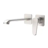 Rivermist Wall Mounted Basin Mixer Tap, Various Colours