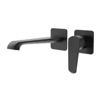 Rivermist Wall Mounted Bath Mixer Tap, Various Colours