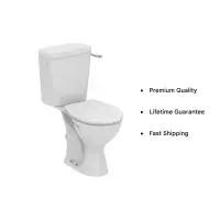 Sandringham 21 Comfort Height Toilet with Spatula Lever & Seat