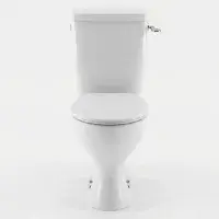 Sandringham 21 Comfort Height Toilet with Spatula Lever & Seat