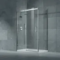 Saturn 1400mm Sliding Shower Door Shower Enclosure | 8mm Glass | Lifetime Guarantee