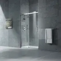 Saturn 1400mm Sliding Shower Door Shower Enclosure | 8mm Glass | Lifetime Guarantee