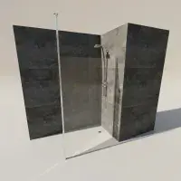 Stratos 8+ Wet Panel 700mm Walk In Panels