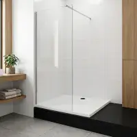 Saturn Wetroom Shower Panel 700mm Walk In Panels