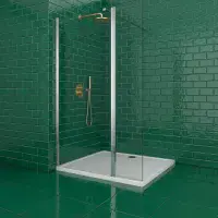 Saturn Wetroom Shower Panel 700mm Walk In Panels