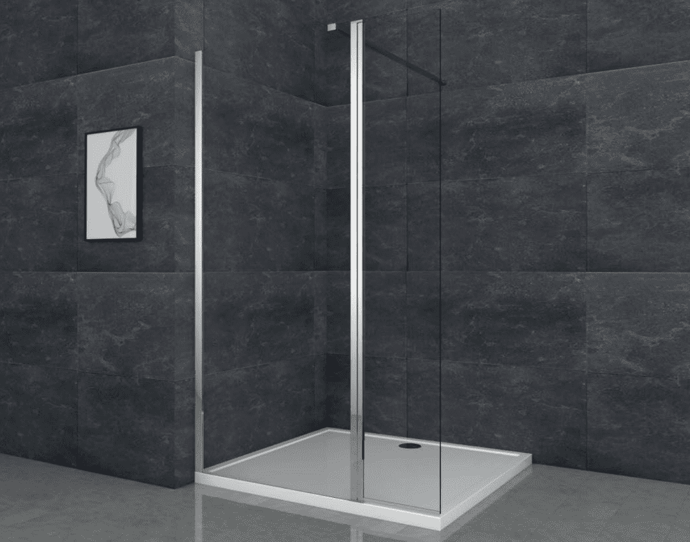 Saturn Wetroom Shower Panel 700mm Walk In Panels