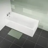 Serpens Bathroom Pack with 1650x700mm Bath, Toilet, Basin, Black Dual Shower and Taps
