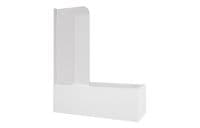 Bathcenter 1400x780mm Bath Screen | 6mm Glass | Round or Square