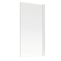 Bathcenter 1400x780mm Bath Screen | 6mm Glass | Round or Square