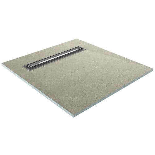 Signature Ascent Linear Drain Wetroom Shower Tray - Various Size