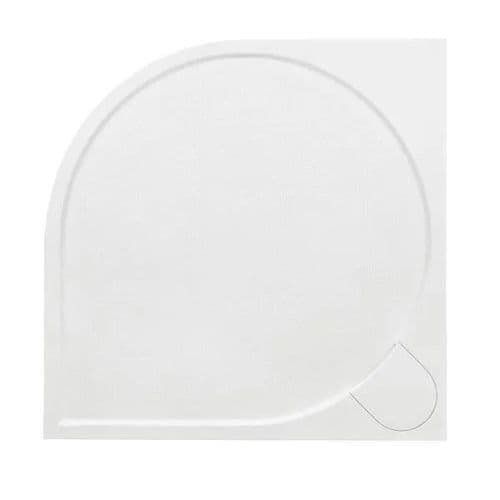 Signature Ascent Premier 30mm Quadrant Shower Tray - White - Various Size