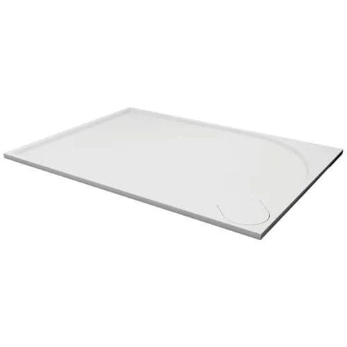Signature Ascent Premier 30mm Rectangular Shower Tray - White - Various Size