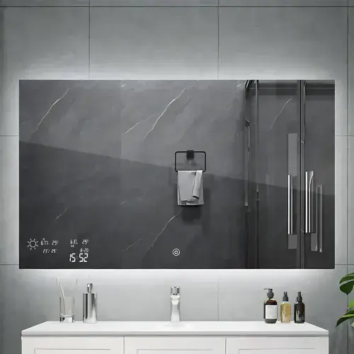 Solstice Infrared Smart Mirror 600x1000mm - Heats Your Bathroom