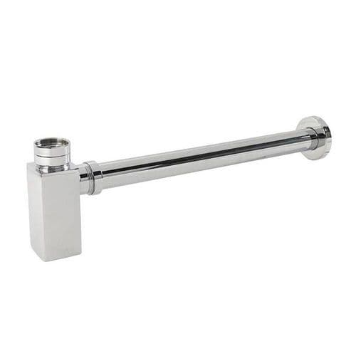 Square Chrome Basin/Bidet Bottle Trap
