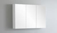 Stockholm 1200mm Waterproof Mirror Cabinet - Gloss White | Bathcenter