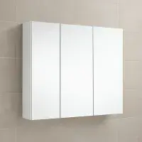 Stockholm 1200mm Waterproof Mirror Cabinet - Gloss White | Bathcenter