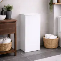 Stockholm 500mm Waterproof WC Unit - Gloss White | 315mm Deep