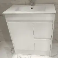 Stockholm 750mm Waterproof Vanity Unit - Gloss White | Bathcenter