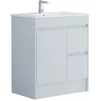 Stockholm 750mm Waterproof Vanity Unit - Light Grey | Bathcenter