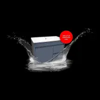 Stockholm 750mm Waterproof Vanity Unit - Light Grey | Bathcenter