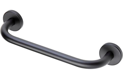 Straight 34cm Grab Rail, Matt Black