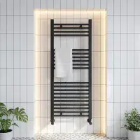 Strive Towel Radiator - 1000mm x 500mm - Black