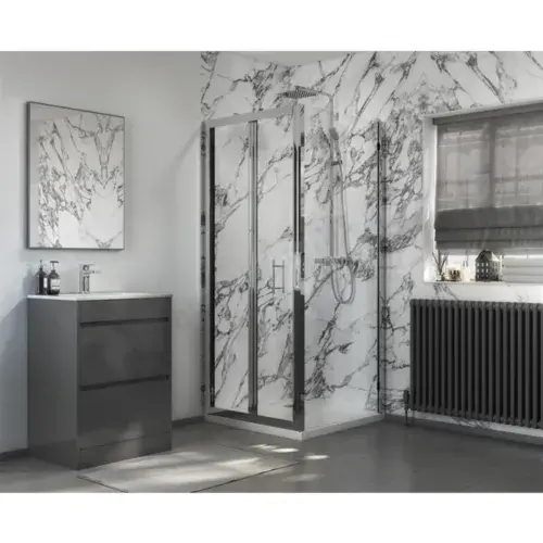 Swan Grafton Carrara Marble Wall Panel - Various Sizes