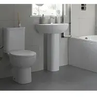 Tengri Bathroom Pack with Bath (various sizes), Toilet, Basin & Pedestal, Taps and Wastes