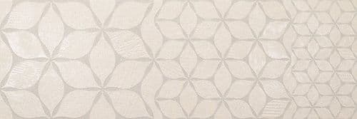 Terrain White Floral Decor 900 x 300mm Wall Per Box