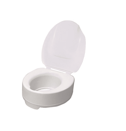 Ticco 6" Raised Toilet Seat with Lid