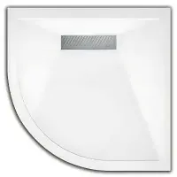 Traymate TM25 25mm Linear Drain Stone Resin Shower Tray | Bathcenter