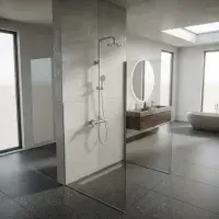 TMV3 Thermostatic Cool Bar Safety Shower Twin Head