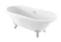 Trojan Clermont Double Ended Twin Skin Freestanding Bath 1695 x 755mm