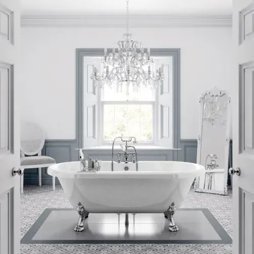 Trojan Clermont Double Ended Twin Skin Freestanding Bath 1695 x 755mm