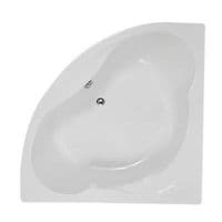Trojan Lagoon 1200x1200mm Corner Bath with Seat | Small Bathroom Solution