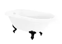 Trojan Uppingham Single Ended Twin Skin Freestanding Bath With Feet
