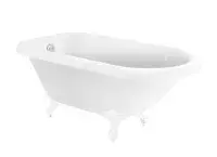 Trojan Uppingham Single Ended Twin Skin Freestanding Bath With Feet