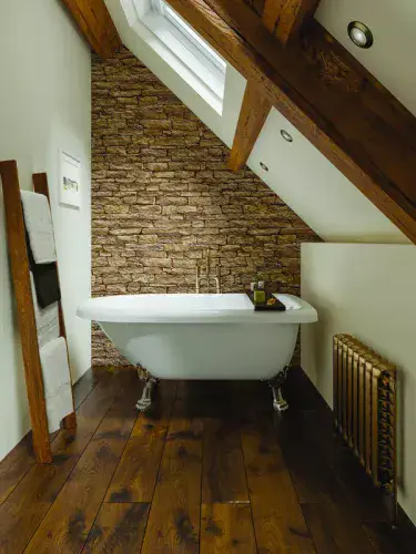 Trojan Uppingham Single Ended Twin Skin Freestanding Bath With Feet