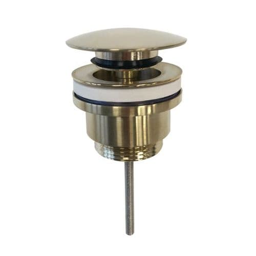 Universal Basin Waste - Chrome, Matt Black or Brushed Brass