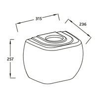 Urinal Auto Cistern - White - Various Sizes